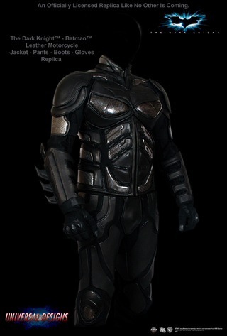 Illustration for article titled Is Dressing Up In Bale's Batman Cycle Armor Just Asking To Be Sideswiped?
